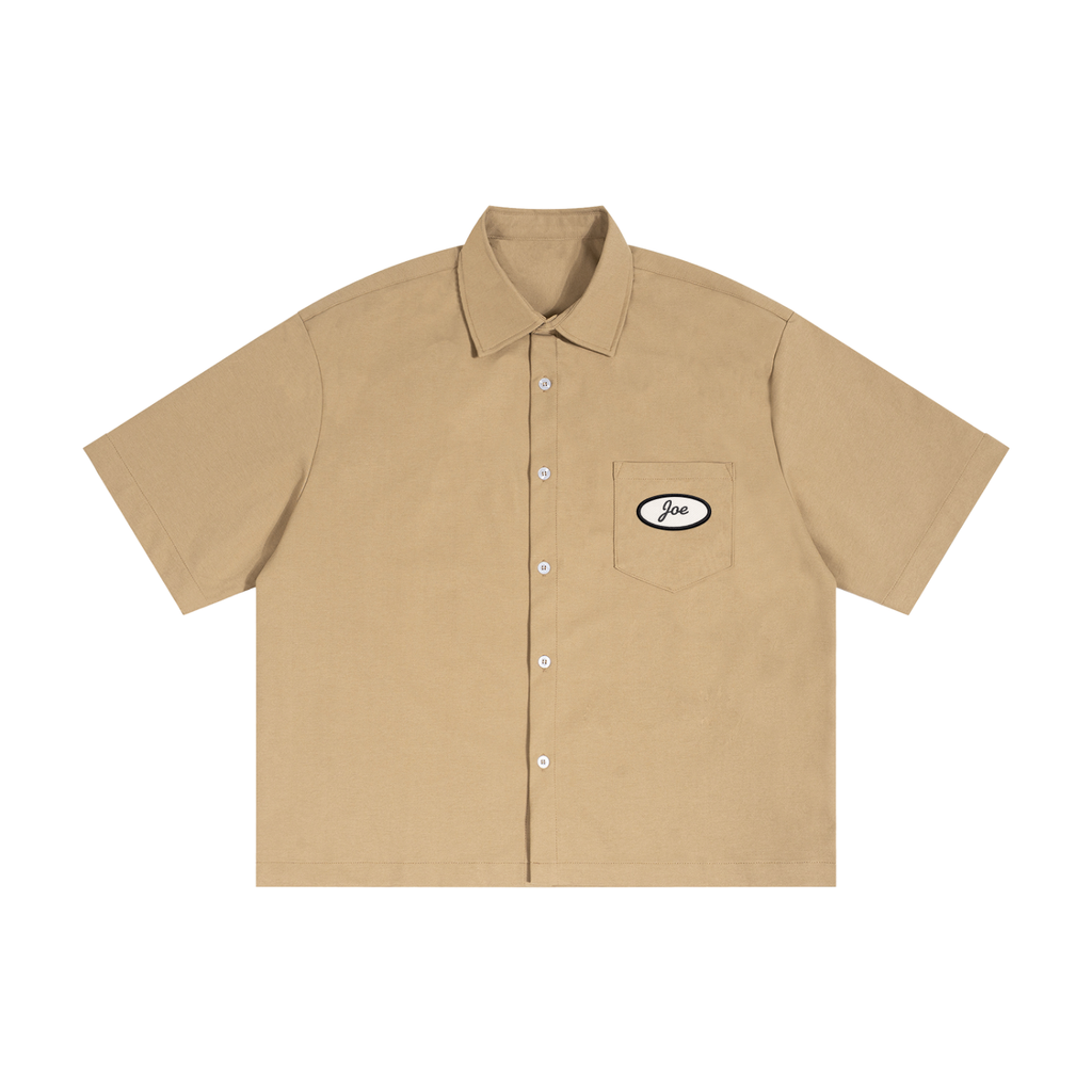 JOE KAWALSKI -  Unisex Boxy Heavyweight Short Sleeve Shirt