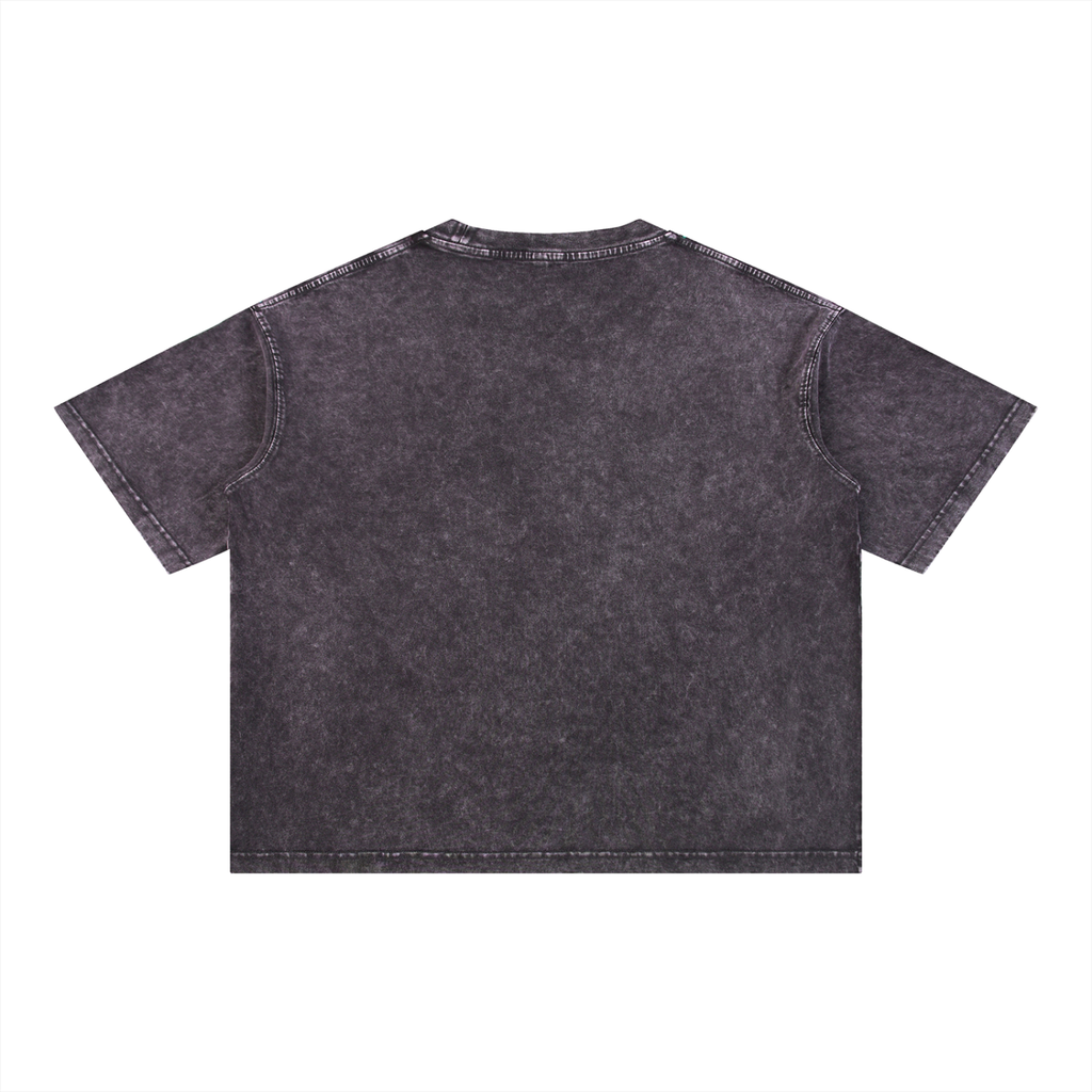 FREAKENSTEIN - Mineral Wash Boxy Cotton T-Shirt
