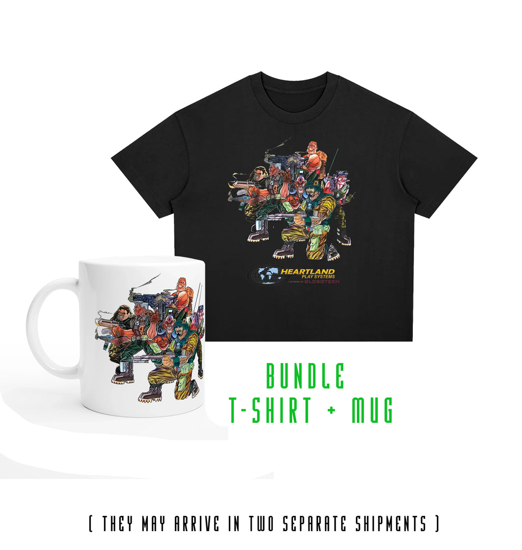 Bundle COMMANDO - T-shirt + mug