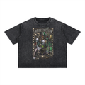 FREAKENSTEIN - Mineral Wash Boxy Cotton T-Shirt